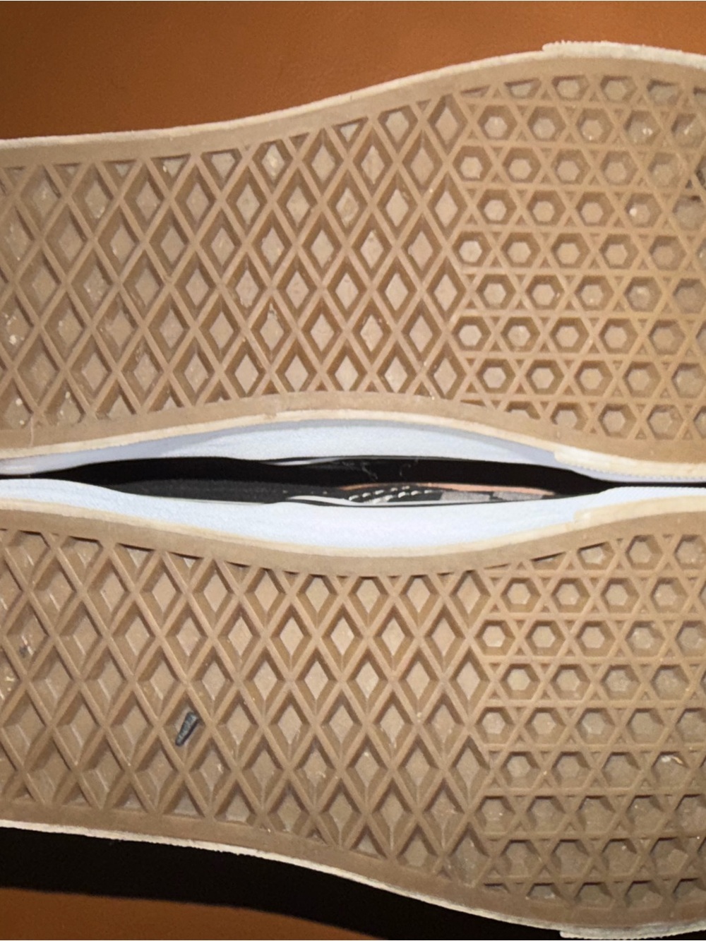 Vans Slip-On Checkerboard Sneakers in Black and Gray - Picture 2 of 5